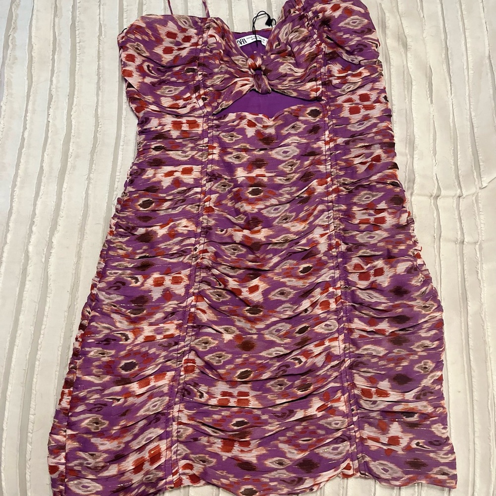 ZARA Mini Dress Size XS BRAND NEW WITH TAGS